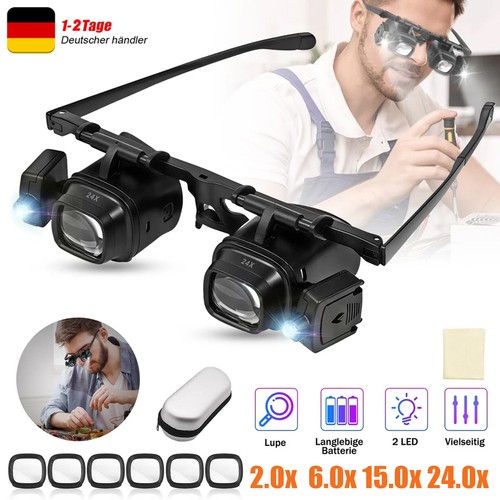 Lupenbrille mit licht - lupenbrille,