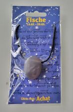 Fische Achat Sternzeichen Anhänger Horoskop