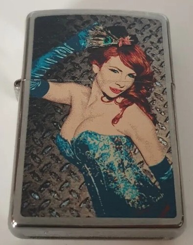 Zippo pin girl von 2010 - pin,