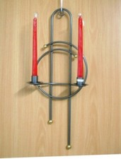 Grosser FORMANO Kerzenleuchter * Wandleuchter * 55 x 21 cm groß