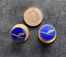 DLH - LUFTHANSA Personal Reverknopf, nummeriert, stärker getragen... 