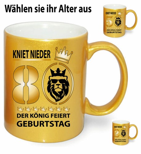 Glitzertasse geburtstag - ✅,