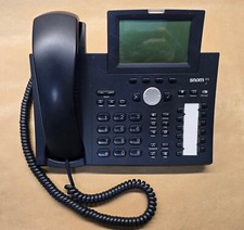 Snom 370 Telefon schwarz VoIP SIP IP PoE