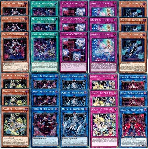 Yugioh cards maliss deck - 30,