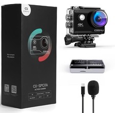 COOAU Action Cam HD 4K 20MP