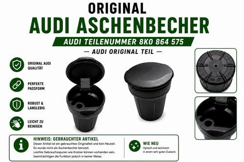 Original audi aschenbecher - audi,
