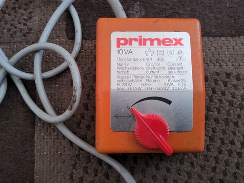 Primex fahrtrafo von märklin - primex,