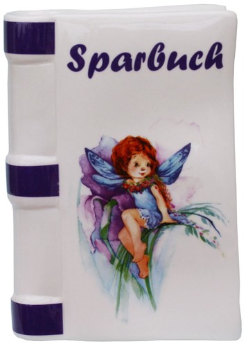 Spardose fee blau - spardose, in