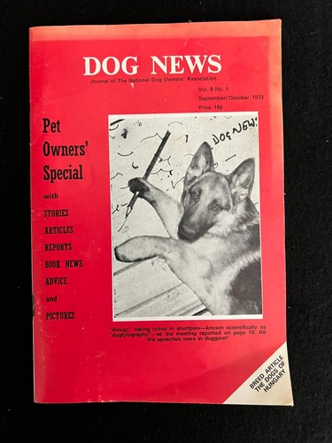 Vintage 1970s dog news - vintage,