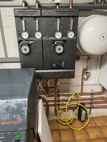 Weishaupt pumpengruppe mit