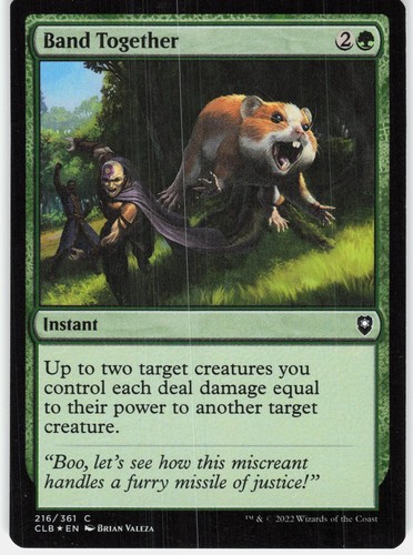 Band together commander - together,