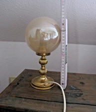 Tischlampe, Kugellampe Nachttisch, Schreibsch 60er Jahre - VintageOriginal 25 cm
