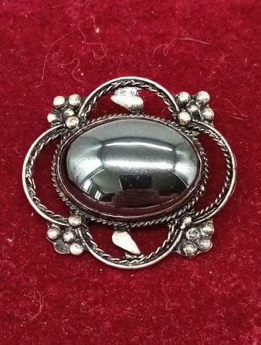 925 silber brosche antik - brosche, um