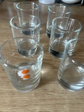 Sechs schnapsgläser der marke - schnapsgläser,