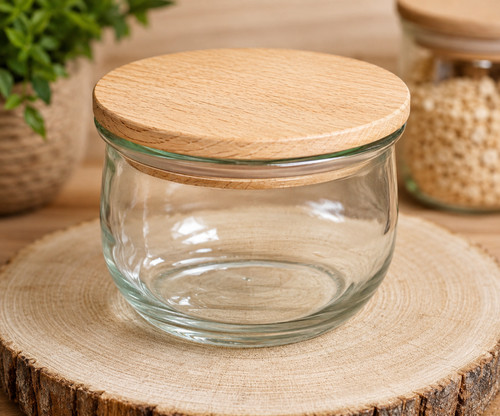 Holzdeckel mit silikondichtung - holzdeckel,