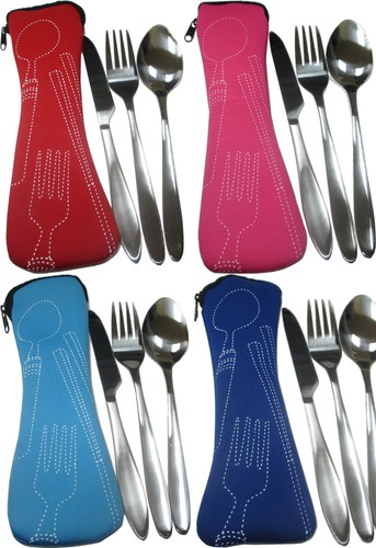 Reisebesteck set messer - reisebesteck-set:,