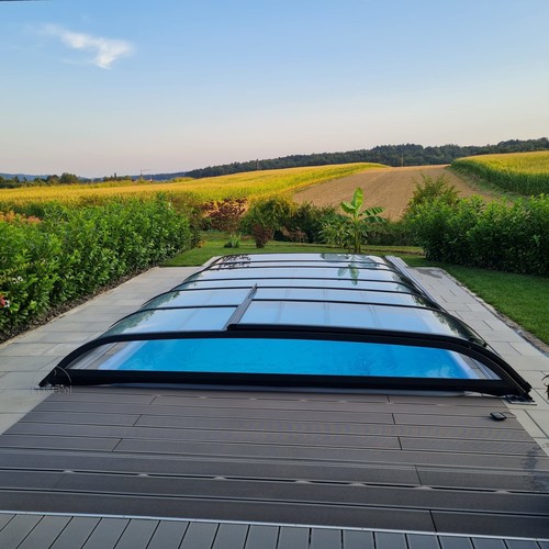 Gfk schwimmbecken mit - gfk,