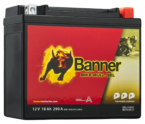 Banner bike bull gel - banner,