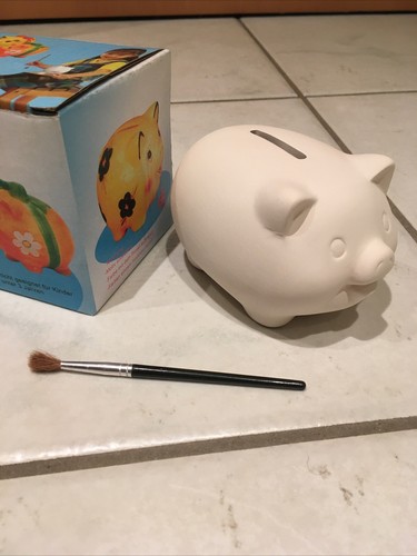 Sparschwein zum anmalen - sparschwein,