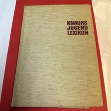 Knaurs Jugend Lexikon, Dr. Richard Friedenthal, 1953, Nachschlagewerk,altes Buch