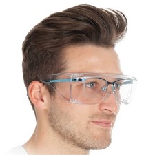 Hygostar Allzweck-Schutzbrille, auch für Brillenträger Arbeitsschutz Brille