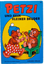 Petzi und sein kleiner Bruder  1971 -  Carlsen Verlag