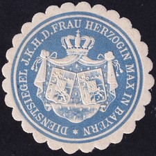 Adel „Dienstsiegel I. K. H