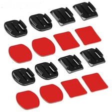 Flat und Curved Adhesive Mount Set Klebepad Helmet Accessories für GoPro Hero