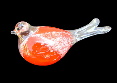 Figur glas vogel taube massiv - taube,