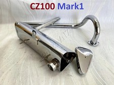 Honda CZ100 Auspuff