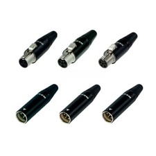 Mini xlr buchse stecker - mini, xlr-buchse