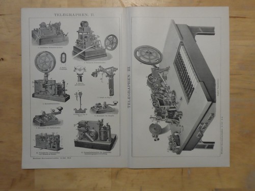 Orig holzstich bergbau - orig.(1908),