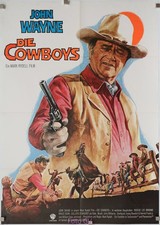 Kino-Plakat Die Cowboys 1971