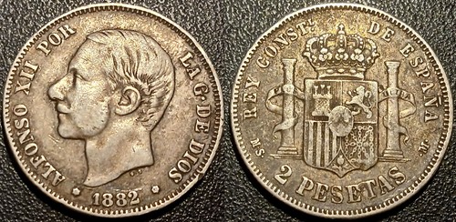 Spanien alfonso xii - -,