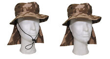 Original Britische Armee Buschhut Nackenschutz Tactical Dschungelhut Boonie Hut