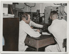 62/373 SAMMELBILD MATROSE MARINE FUNKRAUM FUNKER