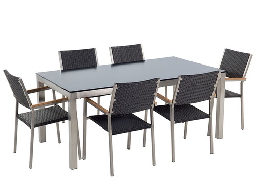 Gartenmöbelset tisch aus - tisch,