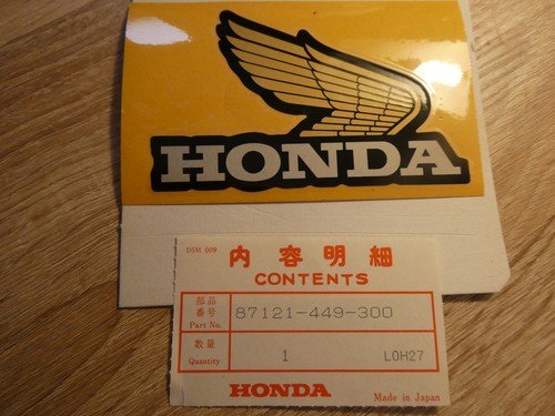 Honda aufkleber tank - honda,