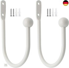 2 Stück Raffhalter Metall