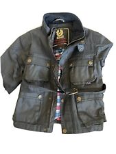 *BELSTAFF* Sehr schöne Kinder Jacke Schwarz Gr.110 TOP!!!