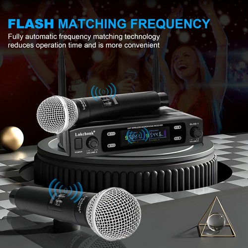 Uhf kabelloses karaoke - kabelloses,