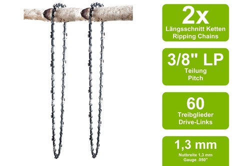 Längsschnitt sägeketten - 2,