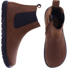 Koel | Filas | Chocolate-Dunkelbraun | Hydroleder mit Lederfutter | Damen Barfuß