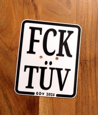 Spaßkennzeichen FCK TÜV