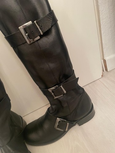 Max damen stiefel leder - &,