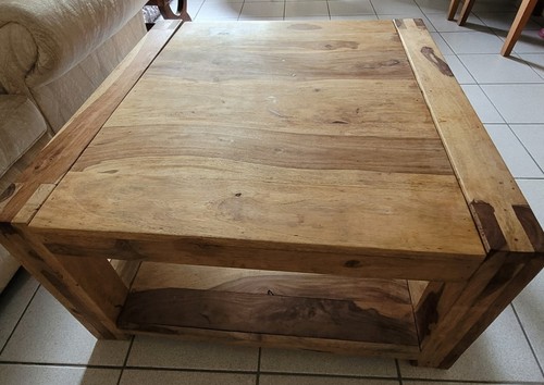Massiver eichetisch holz - massiver,