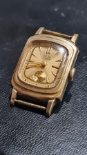 GUB Glashütte / Sachsen Damenarmbanduhr 1959 Mechanisch 20 Mikron Goldauflage 