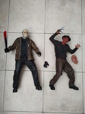 18" Neca Nightmare on Elm-Street Freddy + Jason Voorhees