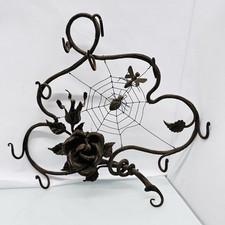 Vintage Eisen Spinnennetz mit