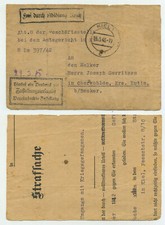 72636 - Frei durch Ablösung - Kiel 19.3.1943 nach Obernwohlde - Briefvorderseite